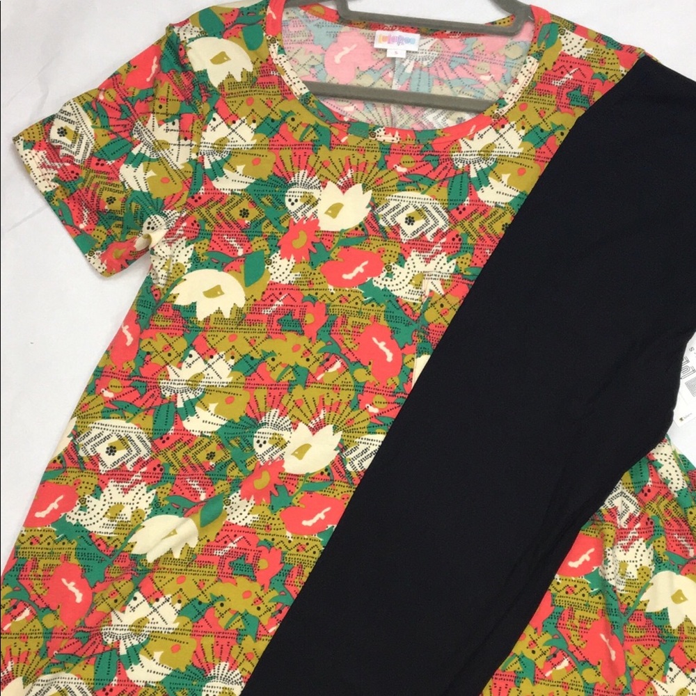 LuLaRoe Floral Carly Tunic Dress - NWT